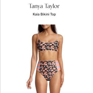 NWT Tanya Taylor Kaia bikini top - size small